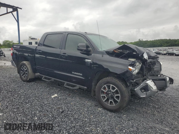 2017 Toyota Tundra Limited with VIN 5TFHW5F10HX675896, listed as a Copart auction lot 58703375 with 106,971 mi miles and Salvage title. Bid and sale history available at DreamBid. Image 4.