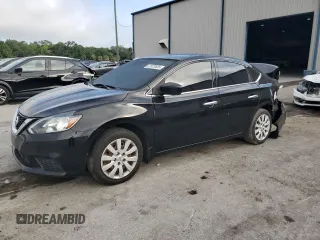 2019 Nissan Sentra S with VIN 3N1AB7AP2KY456886, listed as a Copart auction lot 57873635 with 89,025 mi miles and Salvage title. Bid and sale history available at DreamBid. Image 1.