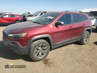 2020 Jeep Cherokee Trailhawk Elite с VIN 1C4PJMBX8LD646266, выставлен на аукционе Copart как лот 76348434 с пробегом 57 716 миль миль и Чистый • Clean title. История ставок и продаж доступна на DreamBid. Изображение 1.