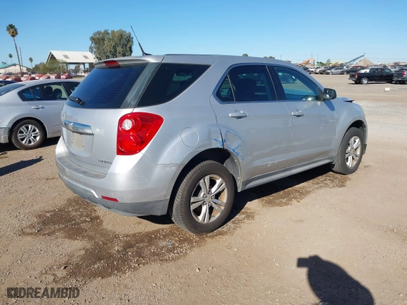 2012 Chevrolet Equinox LS with VIN 2GNALBEK7C6244202, listed as a IAAI auction lot 41307730 with 132,516 mi miles. Bid and sale history available at carsss.com. Image 4.