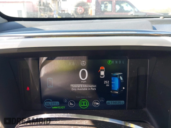 2013 Chevrolet Volt with VIN 1G1RD6E49DU138654, listed as a IAAI auction lot 42022259 with 114,125 mi miles and . Bid and sale history available at carsss.com. Image 18.