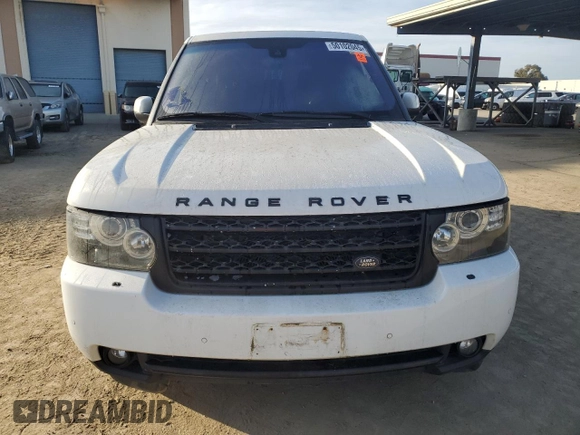 2012 Land Rover Range Rover SC with VIN SALMF1E40CA383009, listed as a Copart auction lot 50102045 with 97,879 mi miles and Clean title. Bid and sale history available at DreamBid. Image 5.