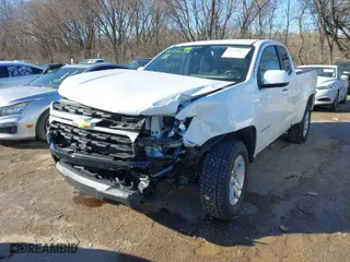 2021 Chevrolet Colorado 2WD LT with VIN 1GCHSCEA0M1159343, listed as a IAAI auction lot 41350637 with 35,529 mi miles. Bid and sale history available at carsss.com. Image 2.