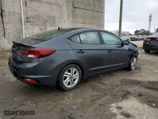 2020 Hyundai Elantra SEL with VIN 5NPD84LF6LH581058, listed as a Copart auction lot 48496995 with 110,391 mi miles and Clean Title. Bid and sale history available at carsss.com. Image 3.