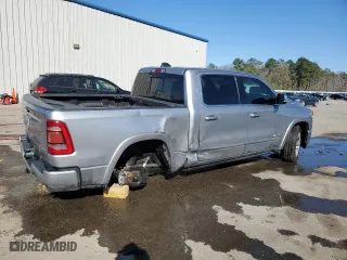 2020 Ram 1500 Limited with VIN 1C6SRFHT6LN240362, listed as a Copart auction lot 47100615 with 82,654 mi miles and Salvage Title. Bid and sale history available at carsss.com. Image 3.