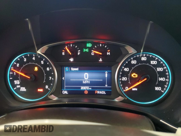 2024 Chevrolet Equinox LT with VIN 3GNAXUEG0RL335294, listed as a Copart auction lot 55419725 with 20,872 mi miles and Clean Title. Bid and sale history available at DreamBid. Image 9.