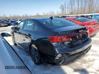 2024 Kia Forte GT-Line with VIN 3KPF54AD0RE719709, listed as a Copart auction lot 46285615 with 12,698 mi miles and Salvage Title. Bid and sale history available at carsss.com. Image 2.