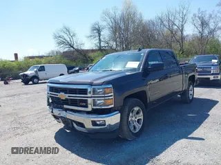 2015 Chevrolet Silverado 1500 LT with VIN 3GCUKREC8FG510992, listed as a IAAI auction lot 41966354 with 176,347 mi miles. Bid and sale history available at carsss.com. Image 2.