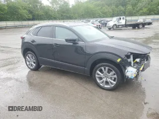 2024 Mazda CX-30 S Preferred with VIN 3MVDMBCM3RM665144, listed as a Copart auction lot 57988065 with 9,458 mi miles and Salvage title. Bid and sale history available at DreamBid. Image 4.