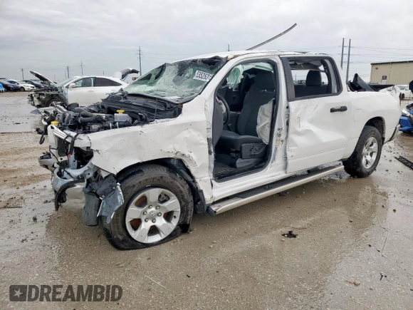 2023 Ram 1500 Big Horn with VIN 1C6RREFT5PN600450, listed as a Copart auction lot 53526315 with Not provided miles and Salvage title. Bid and sale history available at DreamBid. Image 1.