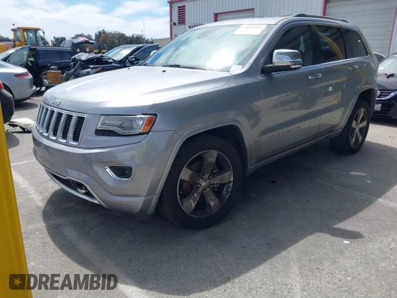 2014 Jeep Grand Cherokee Overland with VIN 1C4RJECG0EC291048, listed as a IAAI auction lot 41883941 with 81,871 mi miles. Bid and sale history available at carsss.com. Image 17.