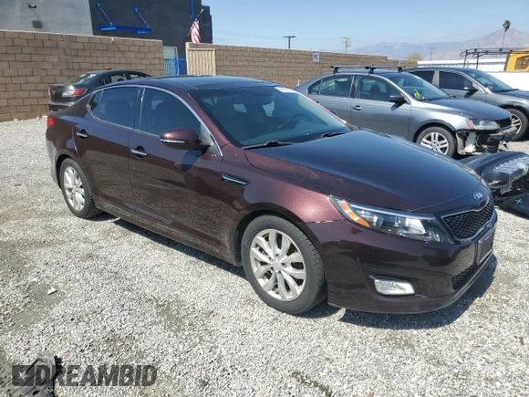 2014 Kia Optima EX with VIN 5XXGN4A71EG340072, listed as a Copart auction lot 49357955 with 177,486 mi miles and Clean Title. Bid and sale history available at carsss.com. Image 4.