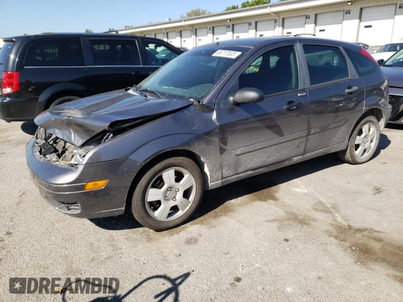 2007 Ford Focus S with VIN 1FAHP37N97W162255, listed as a Copart auction lot 66717833 with 178,889 mi miles and Non Repairable. Bid and sale history available at carsss.com. Image 1.