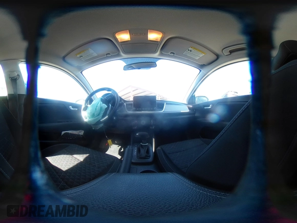 2023 Kia Rio S with VIN 3KPA25AD0PE629868, listed as a IAAI auction lot 41738952 with 25,642 mi miles and . Bid and sale history available at DreamBid. Image 24.