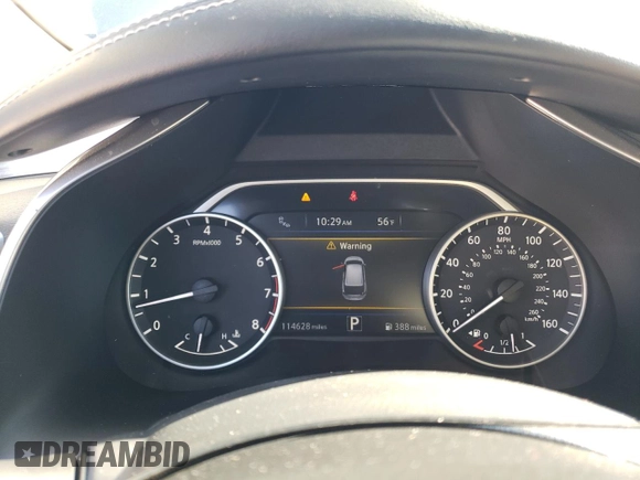 2018 Nissan Murano SV with VIN 5N1AZ2MG3JN174299, listed as a Copart auction lot 48531605 with 114,628 mi miles and Salvage Title. Bid and sale history available at carsss.com. Image 9.