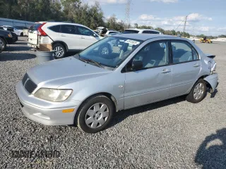 2002 Mitsubishi Lancer ES with VIN JA3AJ26E72U062554, listed as a Copart auction lot 45915625 with 163,839 mi miles and Salvage Title. Bid and sale history available at carsss.com. Image 1.