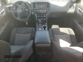 2018 Nissan Pathfinder S with VIN 5N1DR2MN3JC636447, listed as a Copart auction lot 48716635 with 124,556 mi miles and Non Repairable. Bid and sale history available at carsss.com. Image 8.