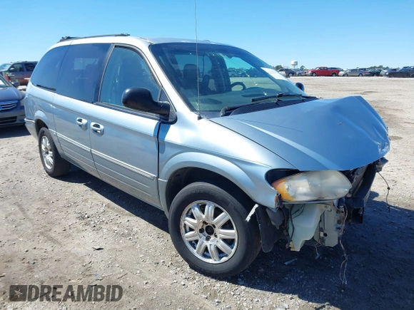 2005 Chrysler Town & Country Touring with VIN 2C4GP54L05R284612, listed as a IAAI auction lot 41839207 with 162,175 mi miles and . Bid and sale history available at DreamBid. Image 1.