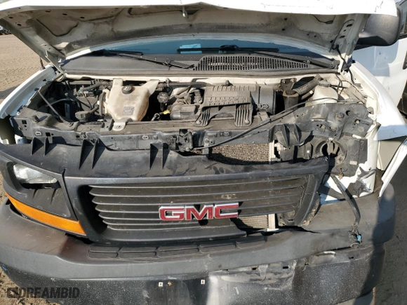 2017 GMC Savana Cargo Van with VIN 1GTW7AFFXH1102600, listed as a Copart auction lot 75233954 with 180,467 mi miles and Salvage Title. Bid and sale history available at carsss.com. Image 13.