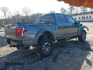 2019 Ford F-150 Raptor with VIN 1FTFW1RG0KFC16008, listed as a IAAI auction lot 41749067 with 74,452 mi miles. Bid and sale history available at carsss.com. Image 4.