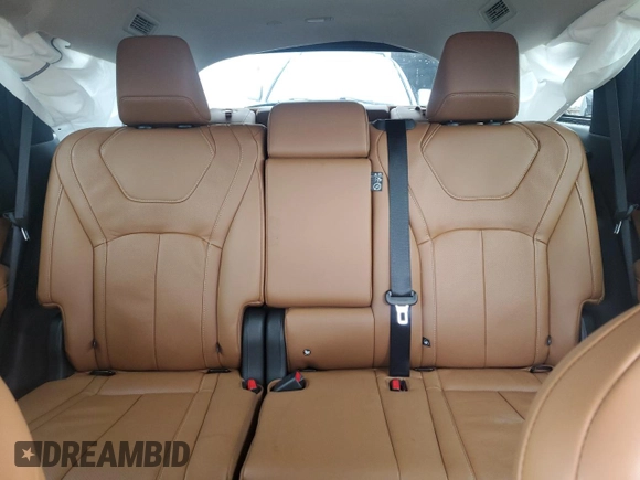 2025 Infiniti QX60 Sensory with VIN 5N1AL1GS7SC336153, listed as a Copart auction lot 57083985 with 5,692 mi miles and Salvage title. Bid and sale history available at DreamBid. Image 10.