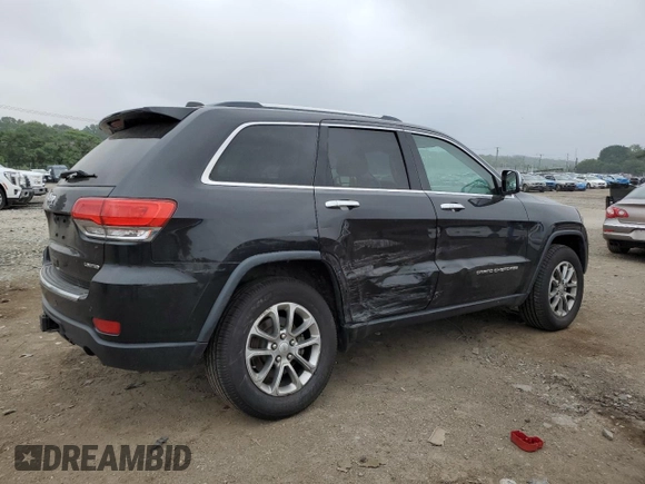 2016 Jeep Grand Cherokee Limited with VIN 1C4RJFBM6GC453166, listed as a Copart auction lot 61264065 with 153,002 mi miles and Salvage title. Bid and sale history available at DreamBid. Image 3.