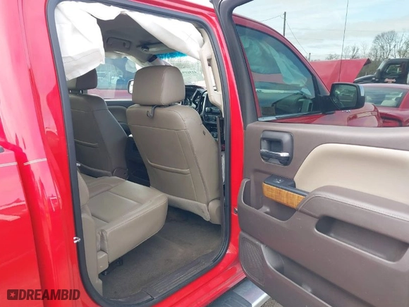 2017 GMC Sierra 1500 SLT with VIN 3GTU2NEC9HG356207, listed as a IAAI auction lot 41569946 with 123,209 mi miles. Bid and sale history available at carsss.com. Image 8.