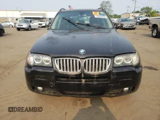 2007 BMW X3 3.0si with VIN WBXPC93437WF13037, listed as a Copart auction lot 59544955 with 120,751 mi miles and Salvage title. Bid and sale history available at DreamBid. Image 5.