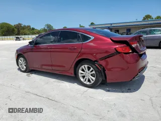 2015 Chrysler 200 Limited z VIN 1C3CCCAB6FN733384, wystawiony jako Copart lot #57103145 z przebiegiem 155 164 mil mil oraz Szkoda całkowita • Salvage title. Historia ofert i sprzedaży dostępna na DreamBid. Obrazek 2.