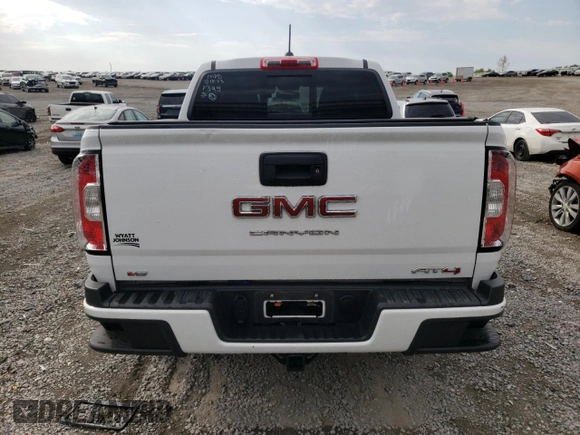 2022 GMC Canyon 4WD AT4 w/Cloth with VIN 1GTG6FEN7N1101395, listed as a Copart auction lot 69690573 with 41,080 mi miles. Bid and sale history available at carsss.com. Image 6.