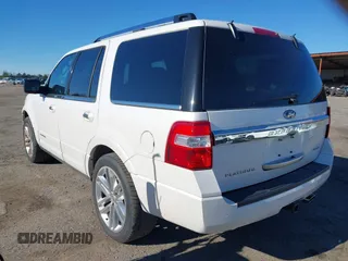 2015 Ford Expedition Platinum with VIN 1FMJU1MT9FEF34821, listed as a IAAI auction lot 41858834 with 61,796 mi miles and . Bid and sale history available at DreamBid. Image 3.