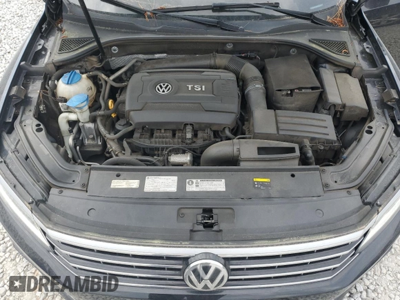 2017 Volkswagen Passat SE with VIN 1VWGT7A36HC058127, listed as a Copart auction lot 54736095 with 93,102 mi miles and Salvage title. Bid and sale history available at DreamBid. Image 11.