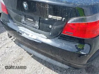 2007 BMW 5 Series 525i with VIN WBANE53577CY05978, listed as a IAAI auction lot 41943909 with 161,541 mi miles and . Bid and sale history available at carsss.com. Image 6.