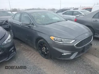 2017 Ford Fusion Sport with VIN 3FA6P0VP2HR309823, listed as a IAAI auction lot 41617231 with 90,924 mi miles. Bid and sale history available at carsss.com. Image 1.