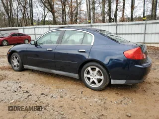 2003 Infiniti G35 with VIN JNKCV51EX3M001965, listed as a Copart auction lot 86999134 with 63,131 mi miles and Salvage Title. Bid and sale history available at DreamBid. Image 2.