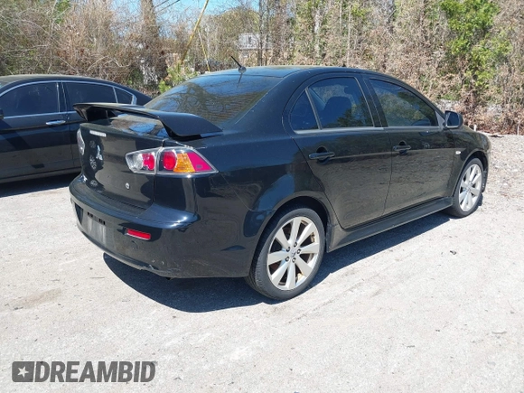2012 Mitsubishi Lancer GT with VIN JA32U8FW6CU021485, listed as a IAAI auction lot 42159256 with 138,455 mi miles. Bid and sale history available at carsss.com. Image 4.