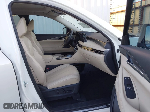 2024 Infiniti QX60 Luxe with VIN 5N1DL1FRXRC335701, listed as a IAAI auction lot 41243510 with 13,462 mi miles and . Bid and sale history available at DreamBid. Image 5.