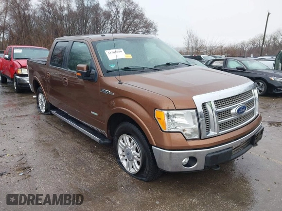 2011 Ford F-150 XLT with VIN 1FTFW1ET7BKD43896, listed as a IAAI auction lot 41709050 with 228,834 mi miles. Bid and sale history available at carsss.com. Image 1.