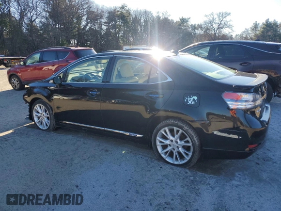 2010 Lexus HS 250h with VIN JTHBB1BA4A2036017, listed as a Copart auction lot 82245294 with 102,699 mi miles and Salvage Title. Bid and sale history available at DreamBid. Image 2.