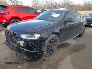 2016 Audi A4 Premium Plus with VIN WAUFFAFLXGN010321, listed as a IAAI auction lot 41510019 with 98,537 mi miles. Bid and sale history available at carsss.com. Image 17.