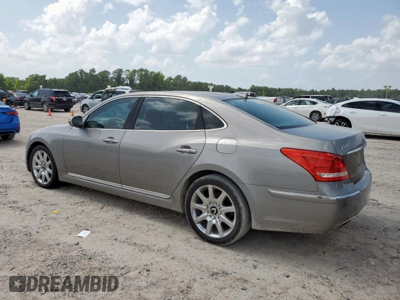 2012 Hyundai Equus Signature с VIN KMHGH4JH3CU051634, выставлен на аукционе Copart как лот 64385195 с пробегом 133 692 миль миль и Чистый • Clean title. История ставок и продаж доступна на DreamBid. Изображение 2.