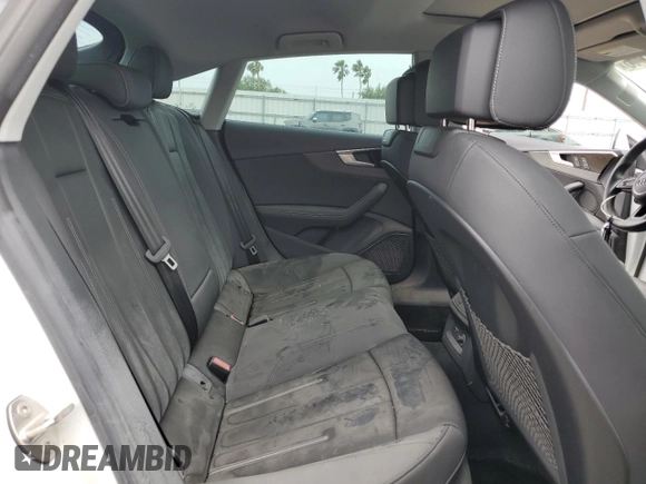 2022 Audi A5 Sportback Premium Plus with VIN WAUCBCF58NA027585, listed as a Copart auction lot 51382045 with 22,354 mi miles and Salvage Title. Bid and sale history available at carsss.com. Image 10.