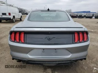 2021 Ford Mustang EcoBoost with VIN 1FA6P8TH3M5135378, listed as a Copart auction lot 44430335 with 11,322 mi miles and Salvage Title. Bid and sale history available at carsss.com. Image 6.