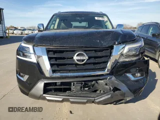 2023 Nissan Armada Platinum with VIN JN8AY2DA8P9402953, listed as a Copart auction lot 88918885 with 43,737 mi miles and Clean Title. Bid and sale history available at carsss.com. Image 5.