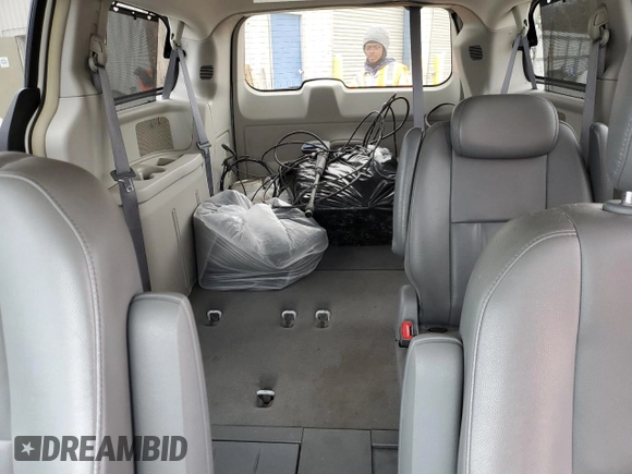 2010 Chrysler Town & Country Touring with VIN 2A4RR5DXXAR329758, listed as a Copart auction lot 48038975 with 86,975 mi miles and Salvage Title. Bid and sale history available at carsss.com. Image 10.