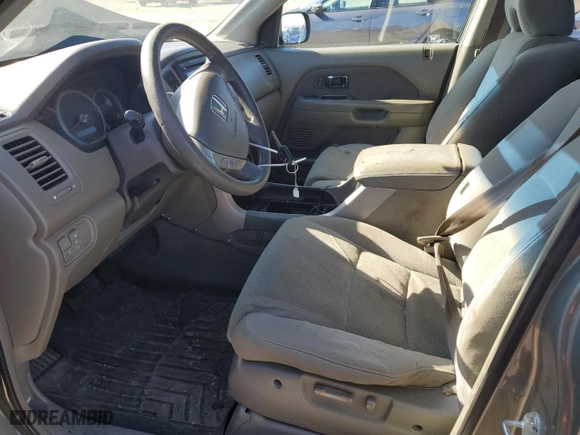 2008 Honda Pilot EX with VIN 5FNYF18428B001677, listed as a Copart auction lot 47534445 with 207,865 mi miles and Clean Title. Bid and sale history available at carsss.com. Image 7.