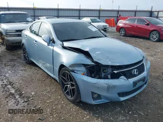 2011 Lexus IS 250 with VIN JTHBF5C27B5148927, listed as a IAAI auction lot 41570886 with 101,519 mi miles. Bid and sale history available at carsss.com. Image 1.