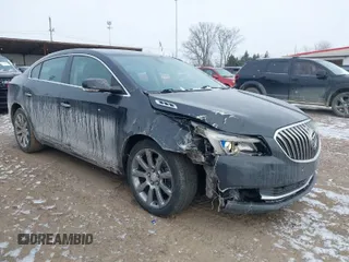 2014 Buick LaCrosse Leather with VIN 1G4GB5G38EF180558, listed as a IAAI auction lot 41552741 with 148,184 mi miles. Bid and sale history available at carsss.com. Image 1.