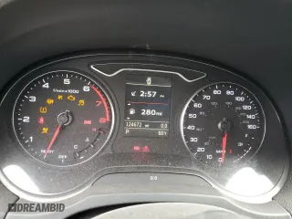 2016 Audi A3 2.0T Premium with VIN WAUB8GFF0G1028856, listed as a Copart auction lot 53307355 with 124,672 mi miles and Salvage Title. Bid and sale history available at carsss.com. Image 9.