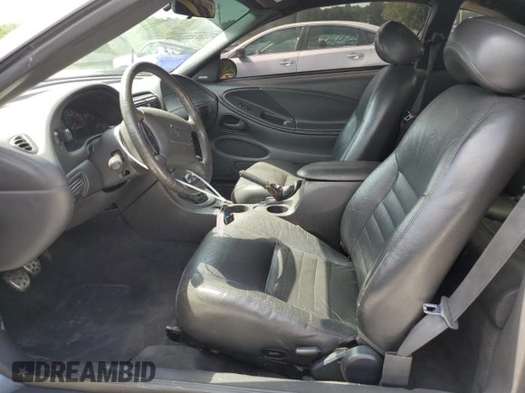 2003 Ford Mustang GT Deluxe with VIN 1FAFP42X13F392646, listed as a Copart auction lot 57938995 with 117,732 mi miles and Salvage title. Bid and sale history available at DreamBid. Image 7.